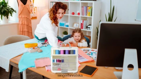 sew-it-goes komplet za šivanje i pohranu za rukotvorine od 224 dijela s klasičnim bojama D0ZNHB95 SINGER pribor