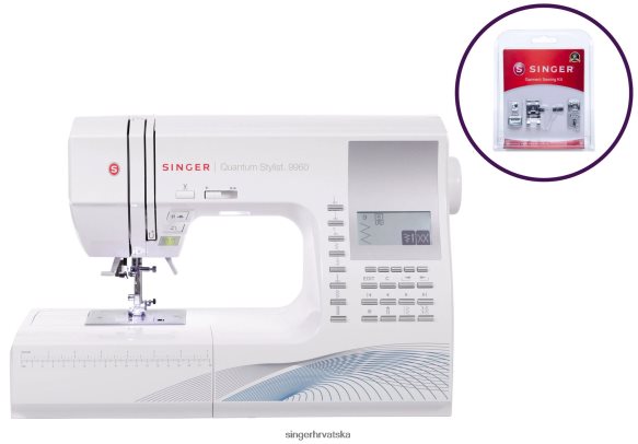 quantum stylist 9960 i komplet stopica za šivanje odjeće D0ZNHB18 SINGER strojevi